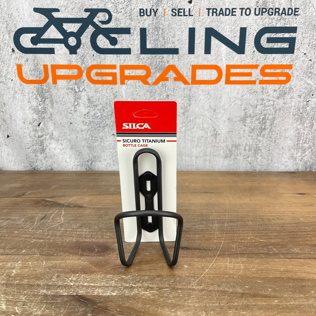 New! Silca Sicuro Titanium Water Bottle Cage Black Cerakote 30g — photo 2 of 5
