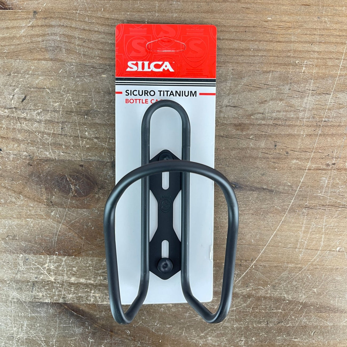 New! Silca Sicuro Titanium Water Bottle Cage Black Cerakote 30g — photo 3 of 5