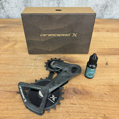 New! CeramicSpeed OSPW X for SRAM Eagle AXS Transmission T-Type 113070 Carbon
