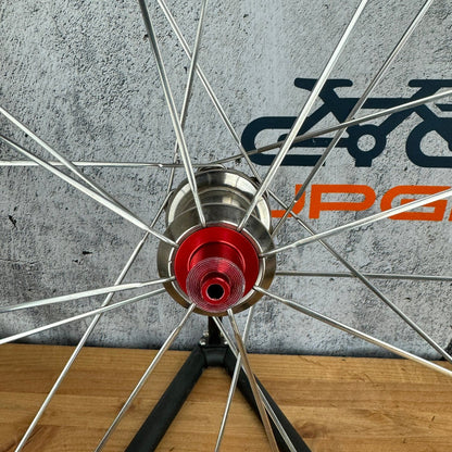 Corima Viva S 34mm Carbon Tubular Rim Brake 11-Speed Bike Wheelset 700c 1235g