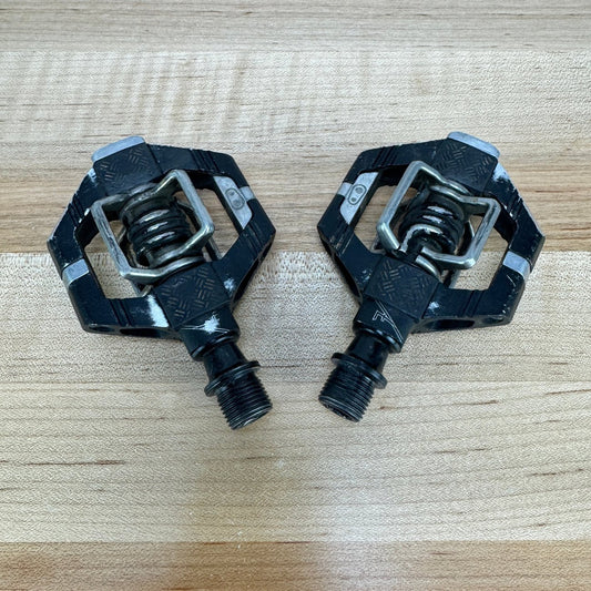 Crankbrothers Candy 7 Steel Spindle Black Clipless MTB Bike Pedals No Cleats
