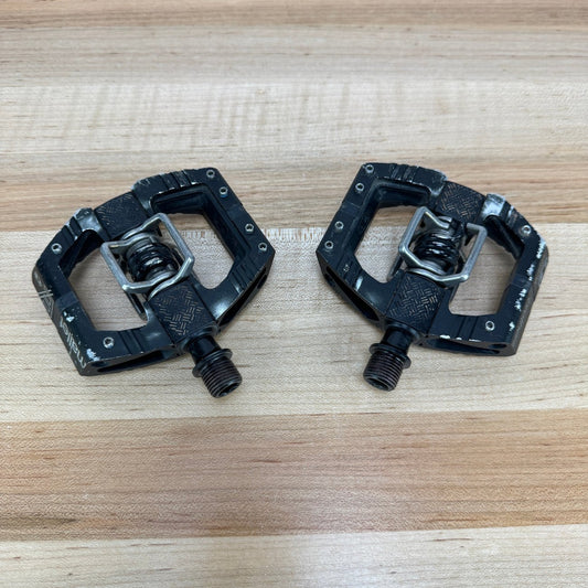 Crankbrothers Mallet E Steel Spindle Clipless MTB Bike Pedals No Cleats 425g