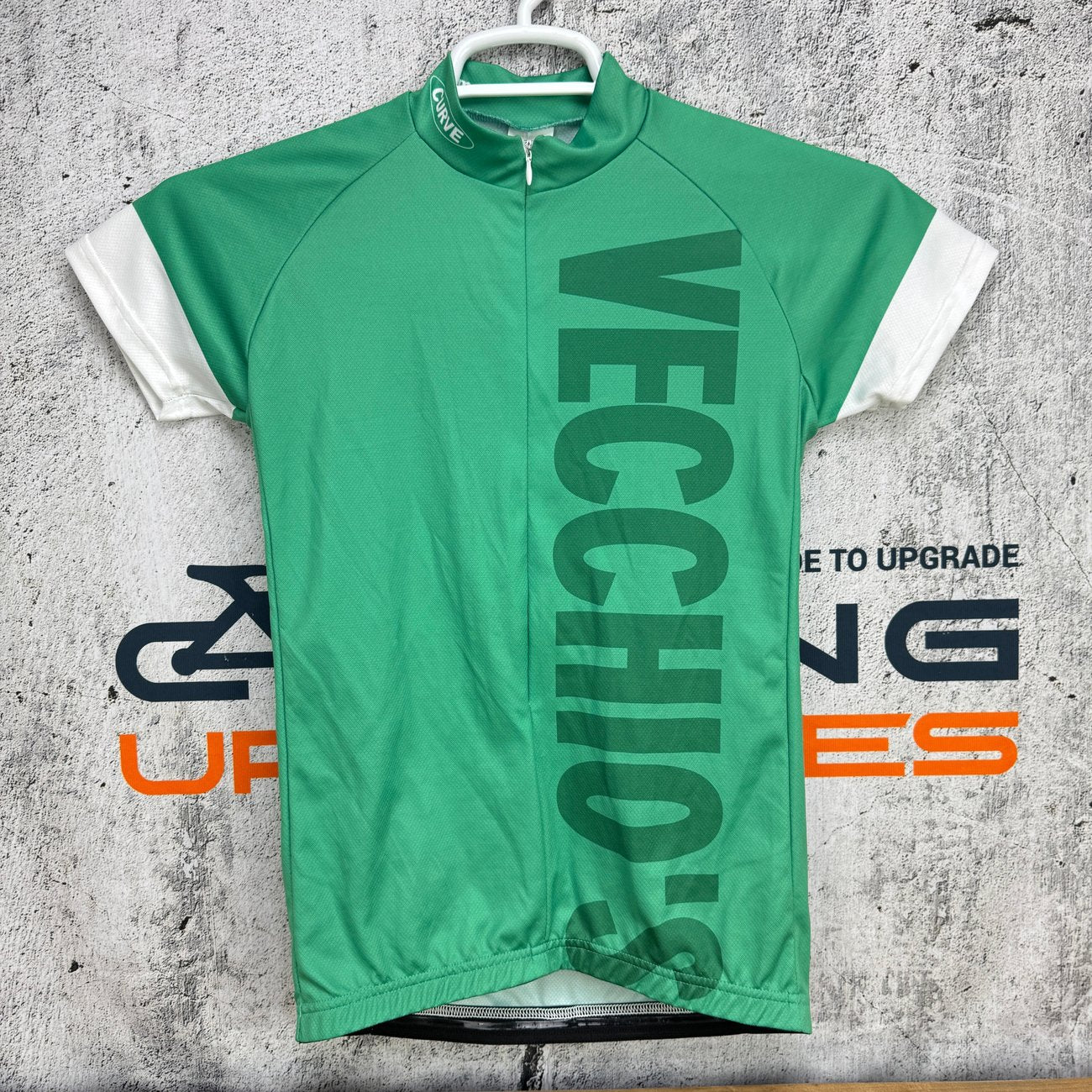 Curve Vecchio's Green Small Cycling Jersey