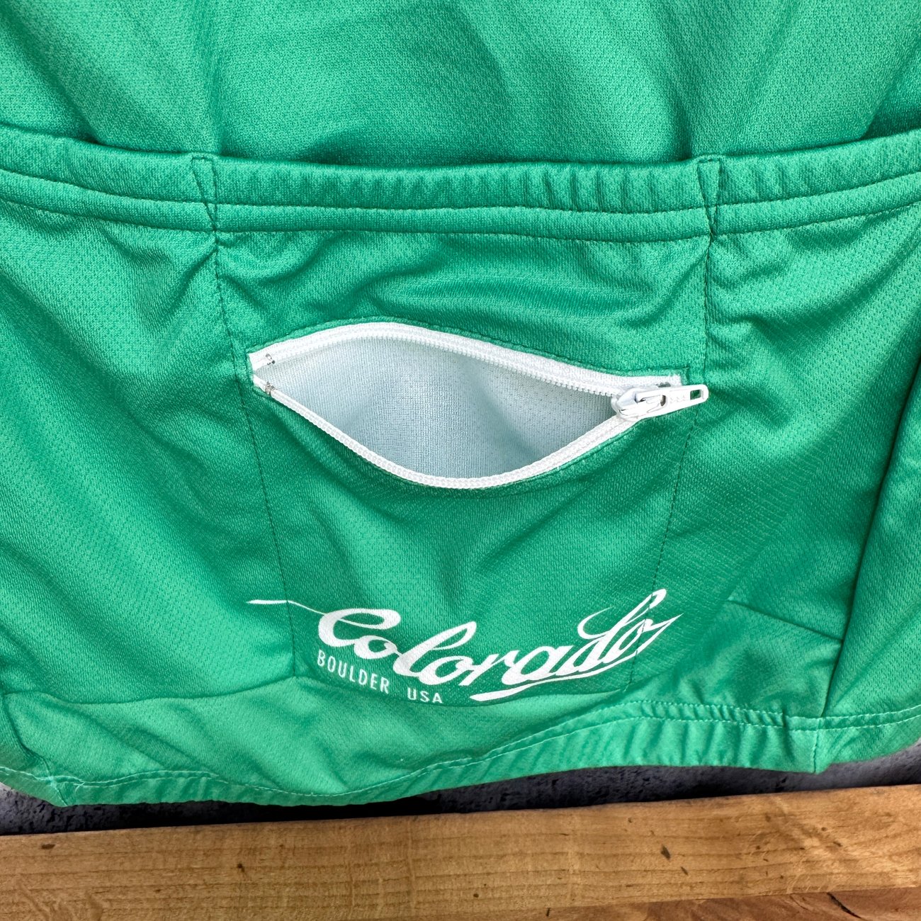 Curve Vecchio's Green Small Cycling Jersey