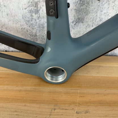 Low Mile! 2023 Enve Mog 56cm Slate Blue Carbon Disc Gravel Bike Frameset 2148g