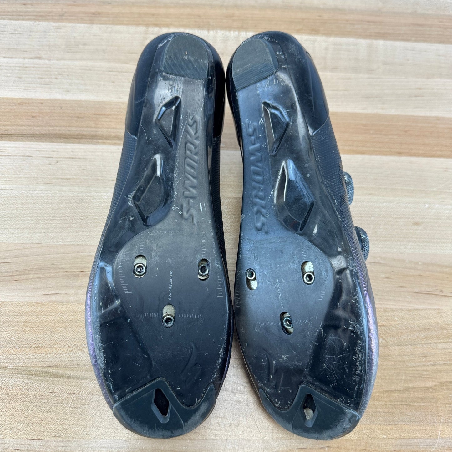 2022 Specialized S-Works US 7 EU 41 Boa Purple 3-Bolt Clipless Cycling Shoes