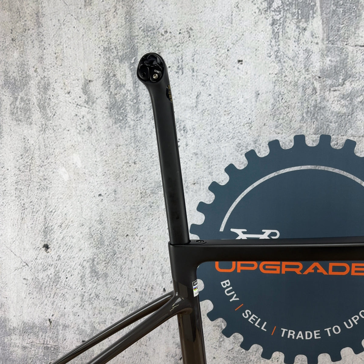 Low Mile! 2026 Enve Fray 56cm Clear Smoke Carbon Road Bike Frameset 700c 2390g — photo 10 of 19