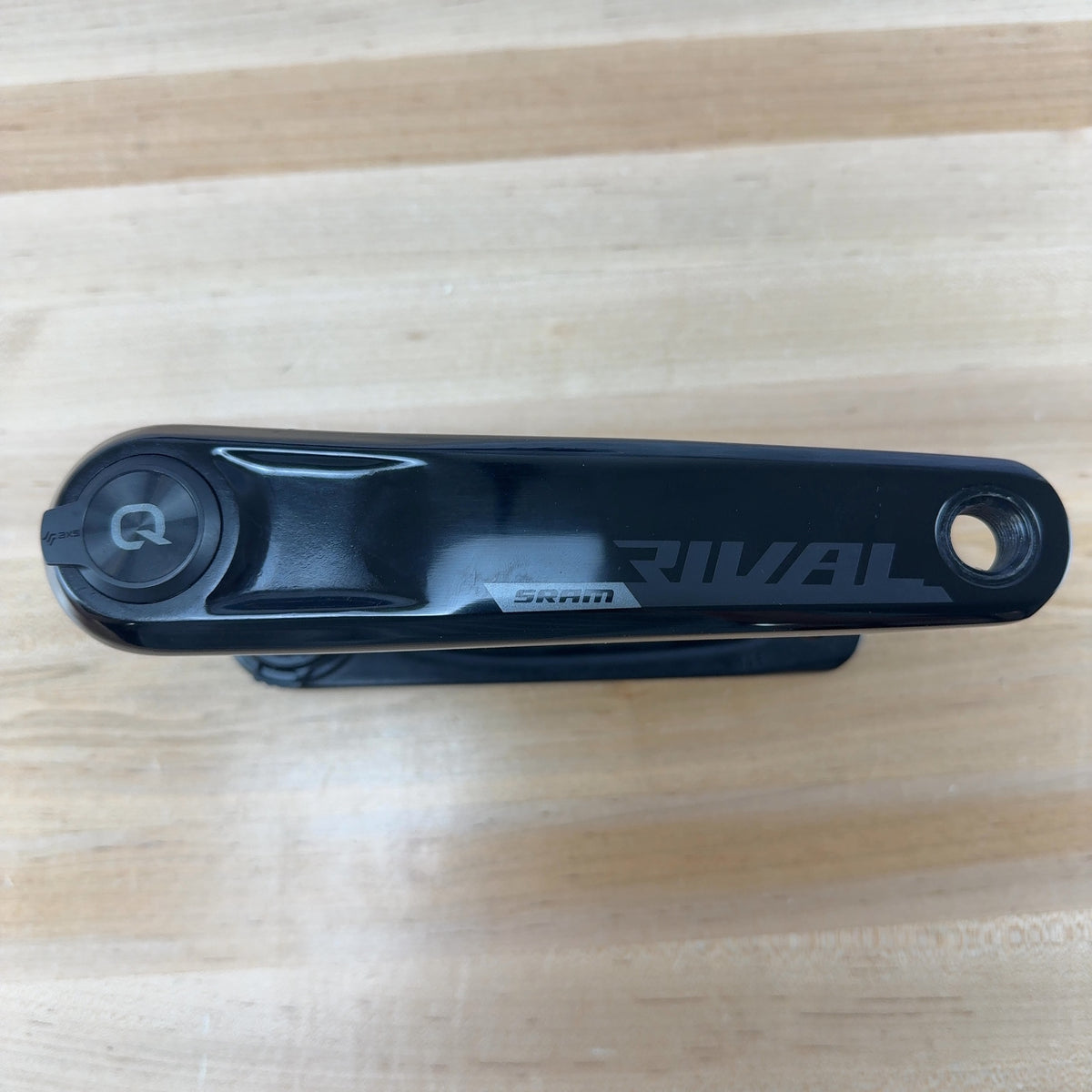 Light Use! SRAM Rival AXS D1 Quarq Power Meter 165mm Alloy Crank Arm Assembly