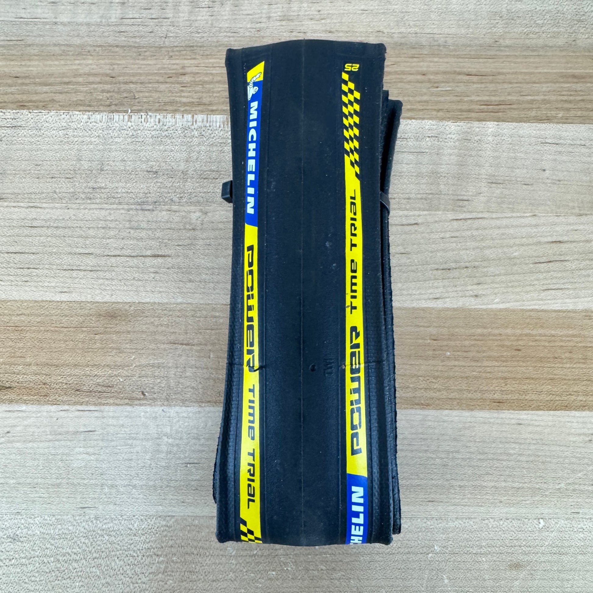 Pair Michelin Power Cup Time Trial 700c x 25mm Clincher TT/Triathlon Bike Tires