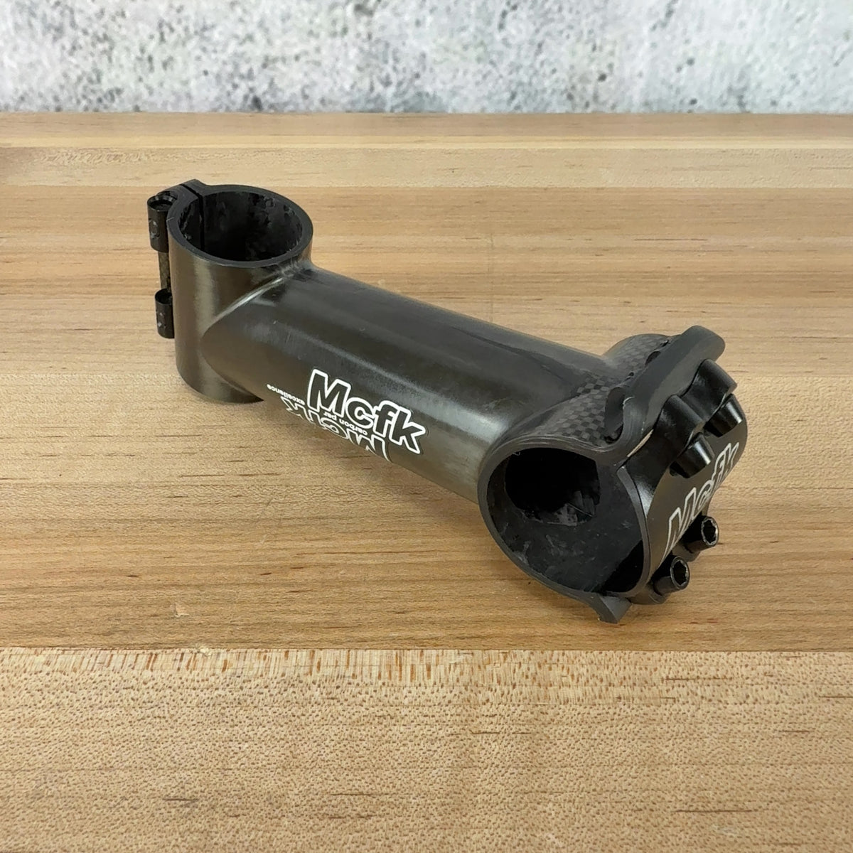 Light Use! MCFK Carbon 110mm 31.8mm x 1 1/8" ±17 Lightweight Black Bike Stem 92g — photo 3 of 9