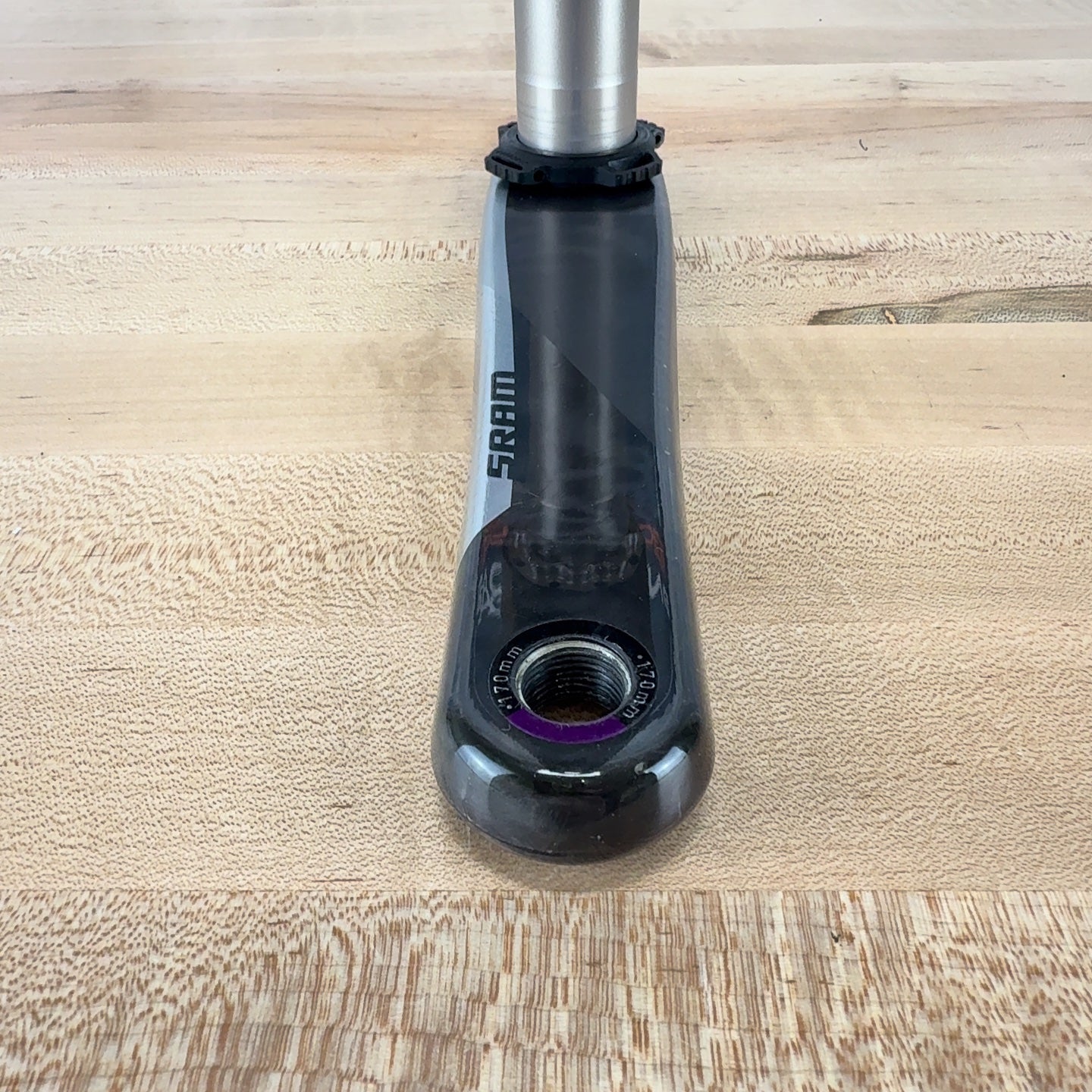 Low Mile! SRAM Red AXS D1 170mm DUB Carbon 8-Bolt Crankset without Chainrings