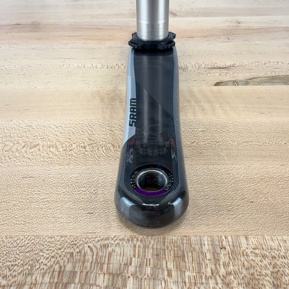 Low Mile! SRAM Red AXS D1 170mm DUB Carbon 8-Bolt Crankset without Chainrings