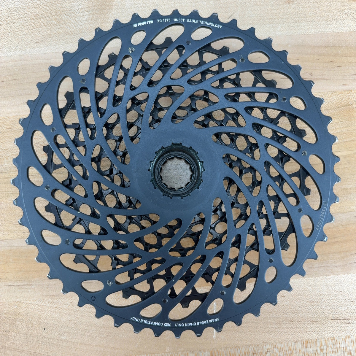 Low Mile! SRAM Eagle X0 XG-1295 10-50t 12-Speed MTB/Gravel Cassette 261g