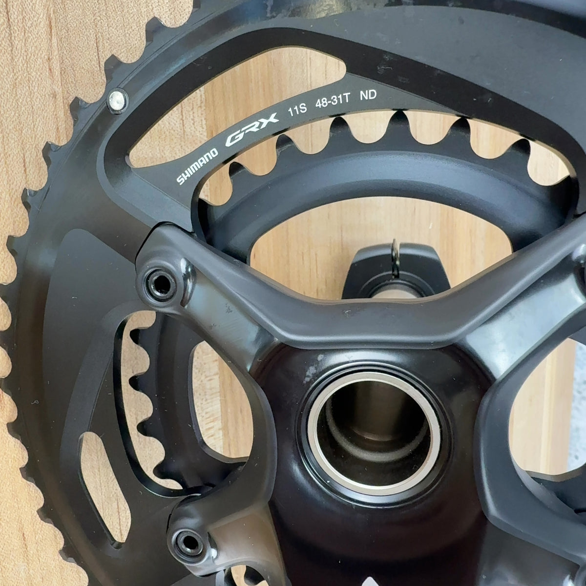 New! Shimano GRX FC-RX810-2 170mm 48/31t 11-Speed Gravel Bike Crankset MSRP $280 — photo 3 of 5