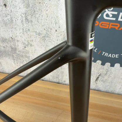 Low Mile! Enve Melee 60cm Black Carbon Road Bike Frameset 700c 2291g