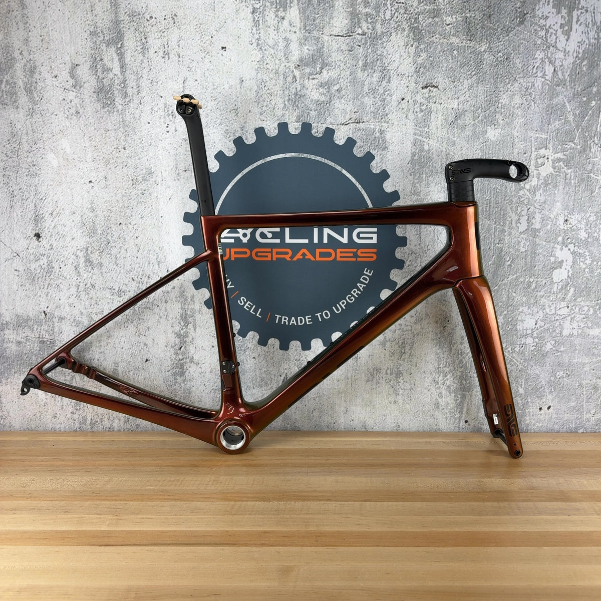 Low Mile! 2025 Enve Melee V1 54cm Poison Apple Disc Brake Carbon Frameset 2070g — photo 2 of 15