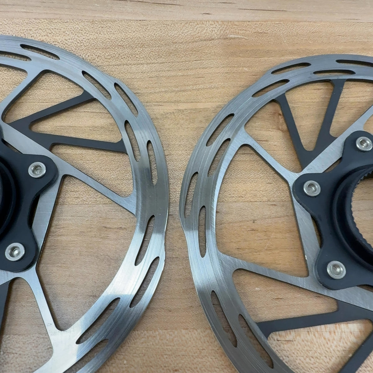 Low Mile! SRAM Paceline 160/160mm Center-Lock Disc Brake Rotors 276g w/ Lockring — photo 7 of 7