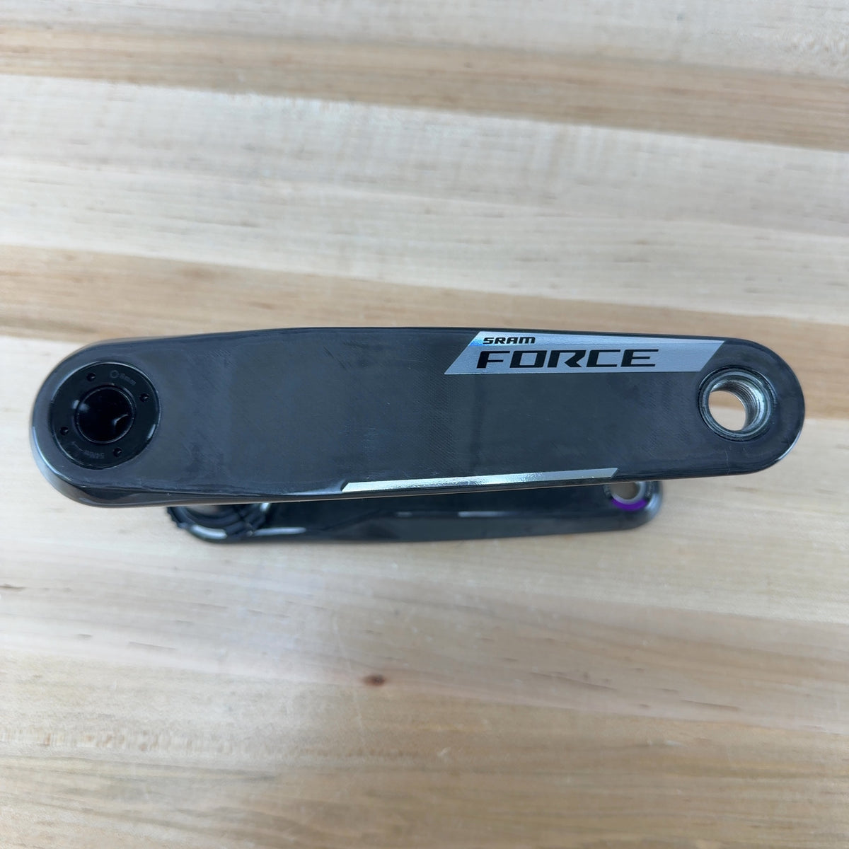 Low Mile! SRAM Force AXS E1 170mm 8-Bolt Direct Mount Carbon Crank Arm Assembly — photo 4 of 9