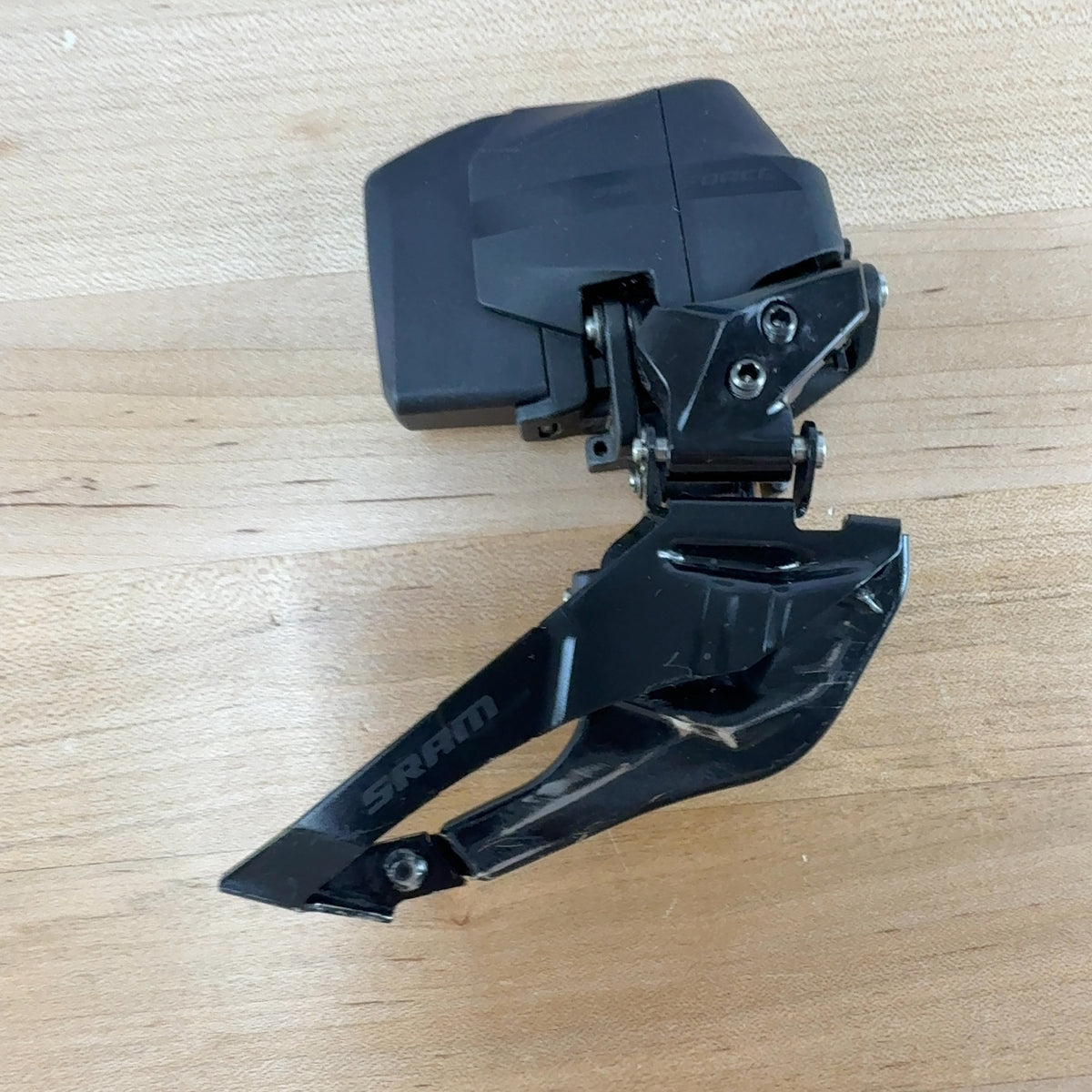 Light Use! SRAM Force AXS eTap D2 12-Speed Electronic Front Derailleur w/Battery — photo 3 of 4