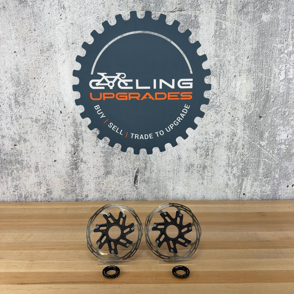 SRAM Paceline X Center-Lock 160mm/160mm Disc Brake Rotors 282g w/ Lockrings