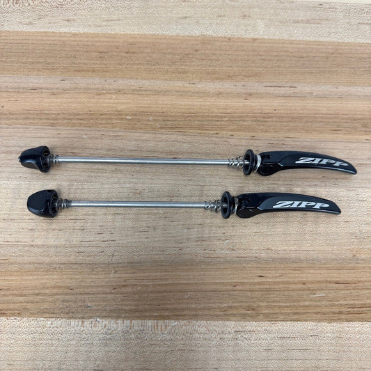Low Mile! Zipp Tangente Black/Silver Logo Quick Release Skewers