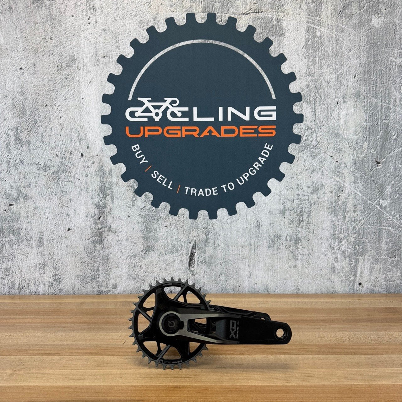 Low Mile! SRAM Eagle X0 T-Type AXS Power Meter Crankset with Chainrings