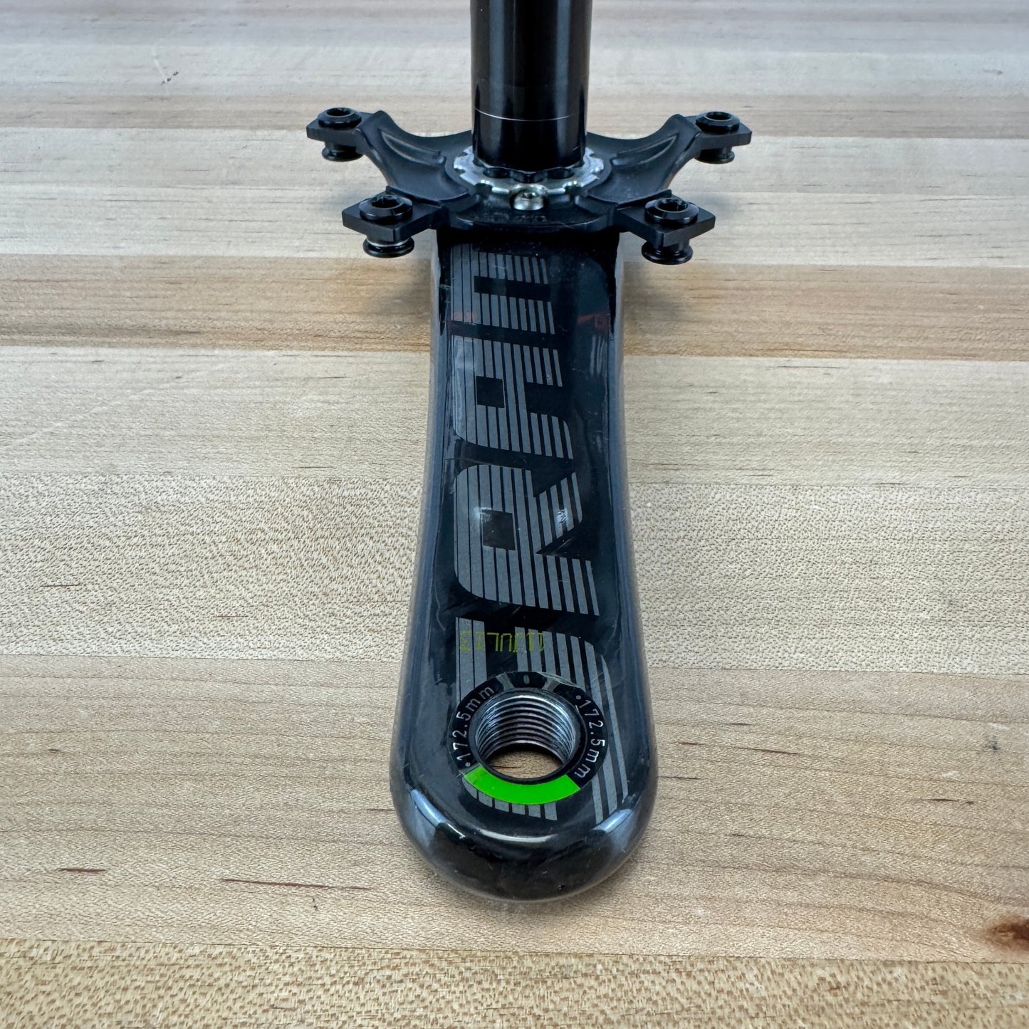 Low Mile! SRAM S-900 172.5mm BB30 Spindle 5-Bolt Carbon Crankset 514g w/ Spider