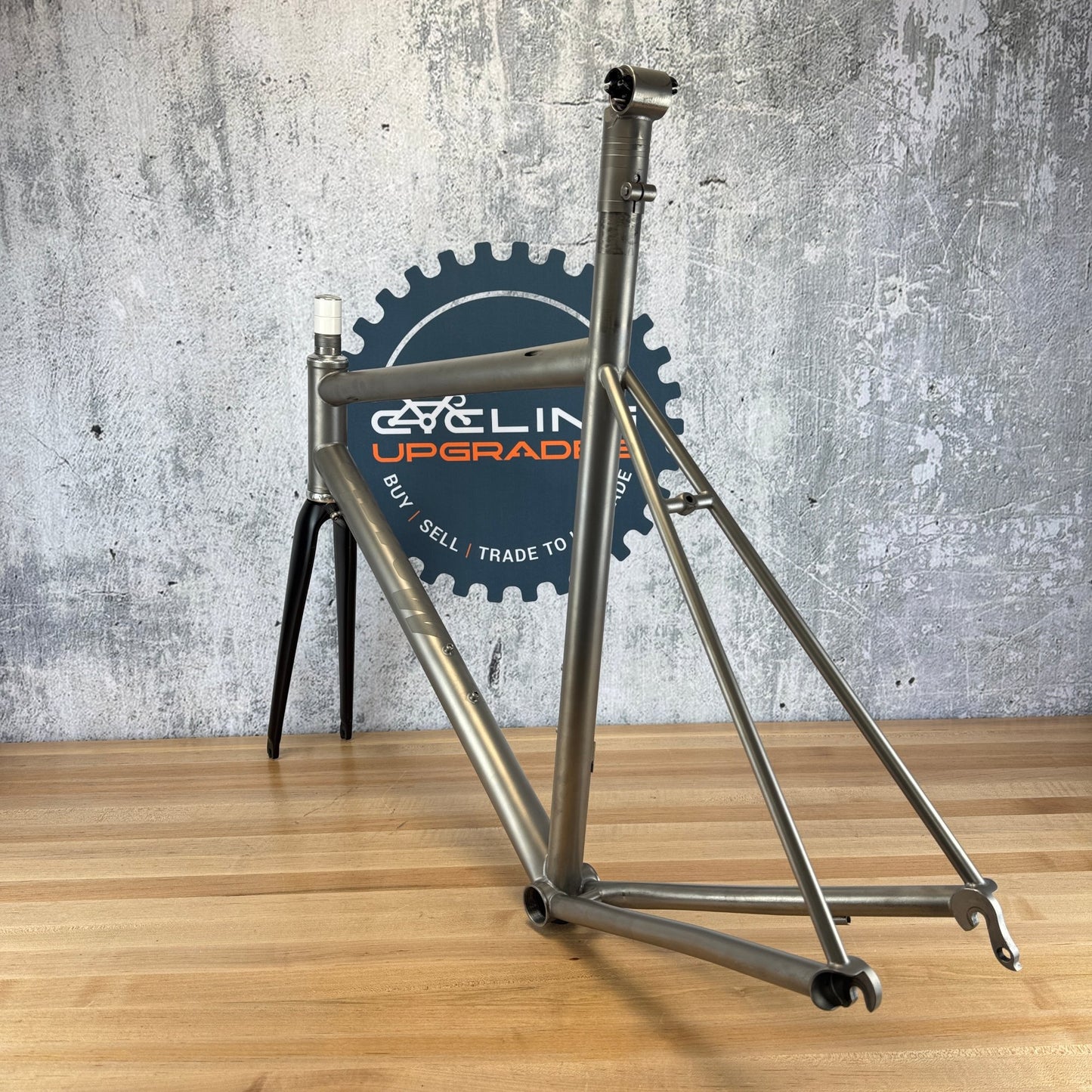 2014 Mosaic RT-1 54cm Titanium Rim Brake Road Frameset Chris King 700C 2062g