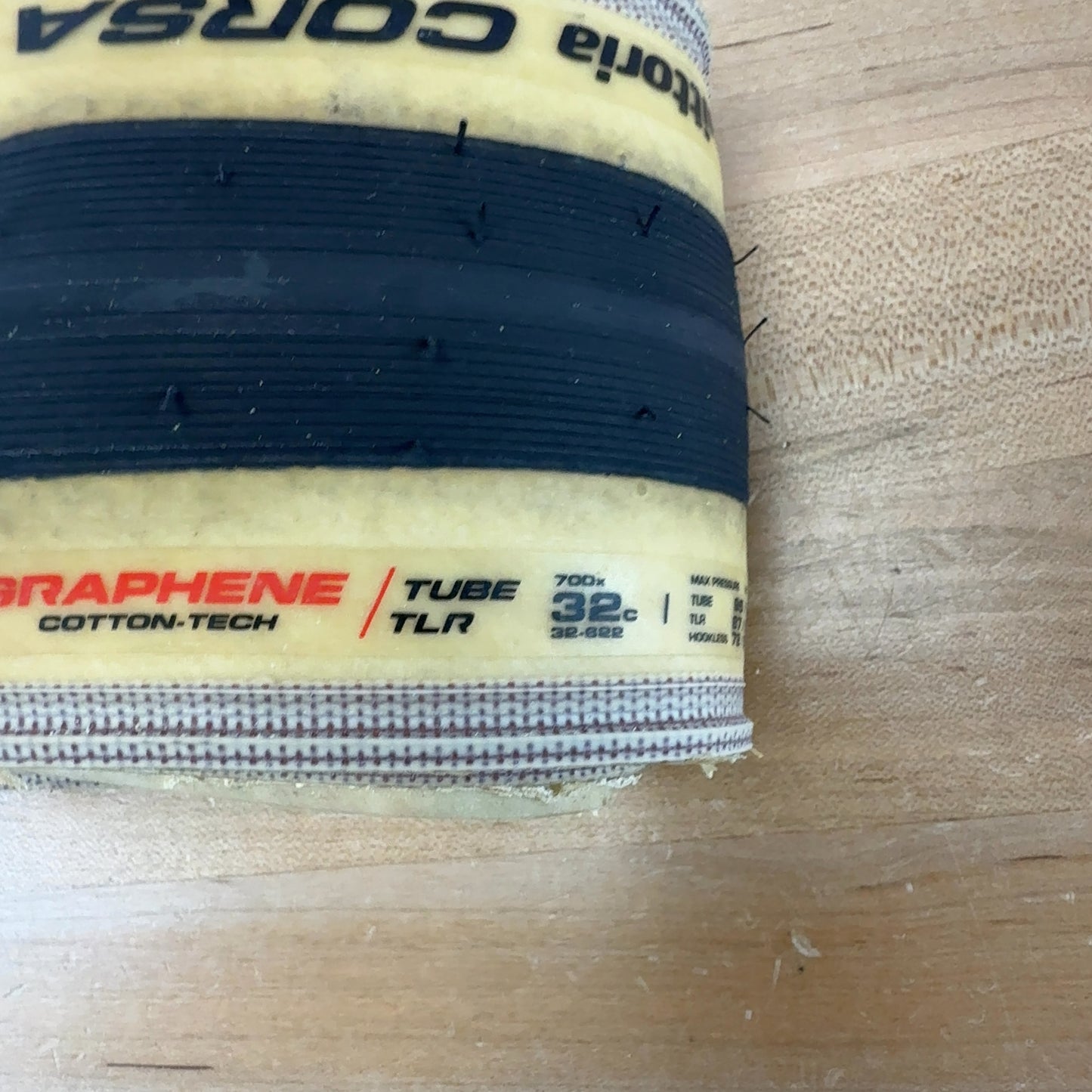 Low Mile! Vittoria Corsa Pro 700c x 32mm Tanwall Tubeless TLR Pair Bike Tires
