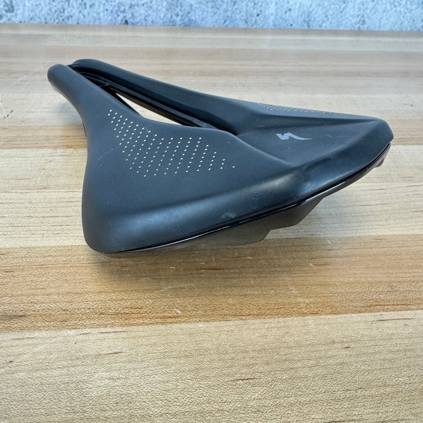 Specialized Power Comp 143mm 7x7mm Steel Rails Black Bike Saddle 232g