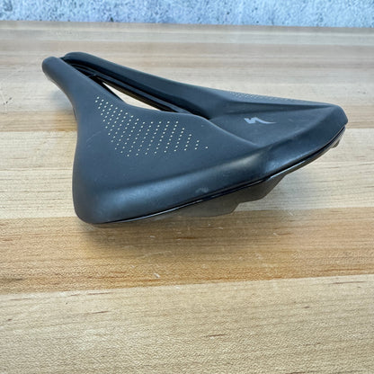 Specialized Power Comp 143mm 7x7mm Steel Rails Black Bike Saddle 232g