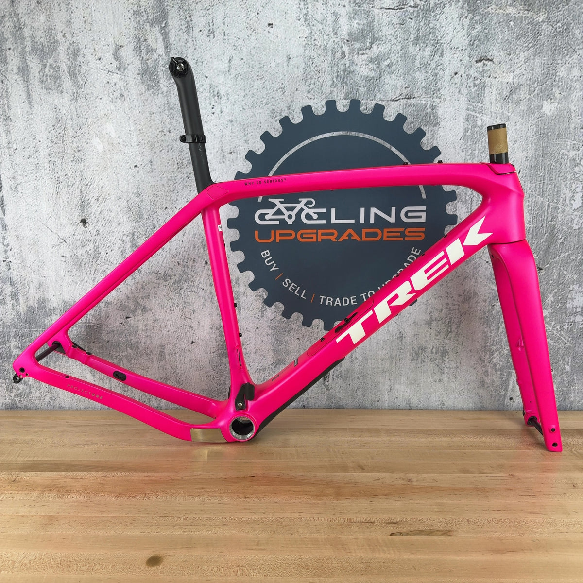 Mint! Trek Checkpoint 56cm Vice Pink Carbon Gravel Bike Frameset 700c 2340g — photo 1 of 15