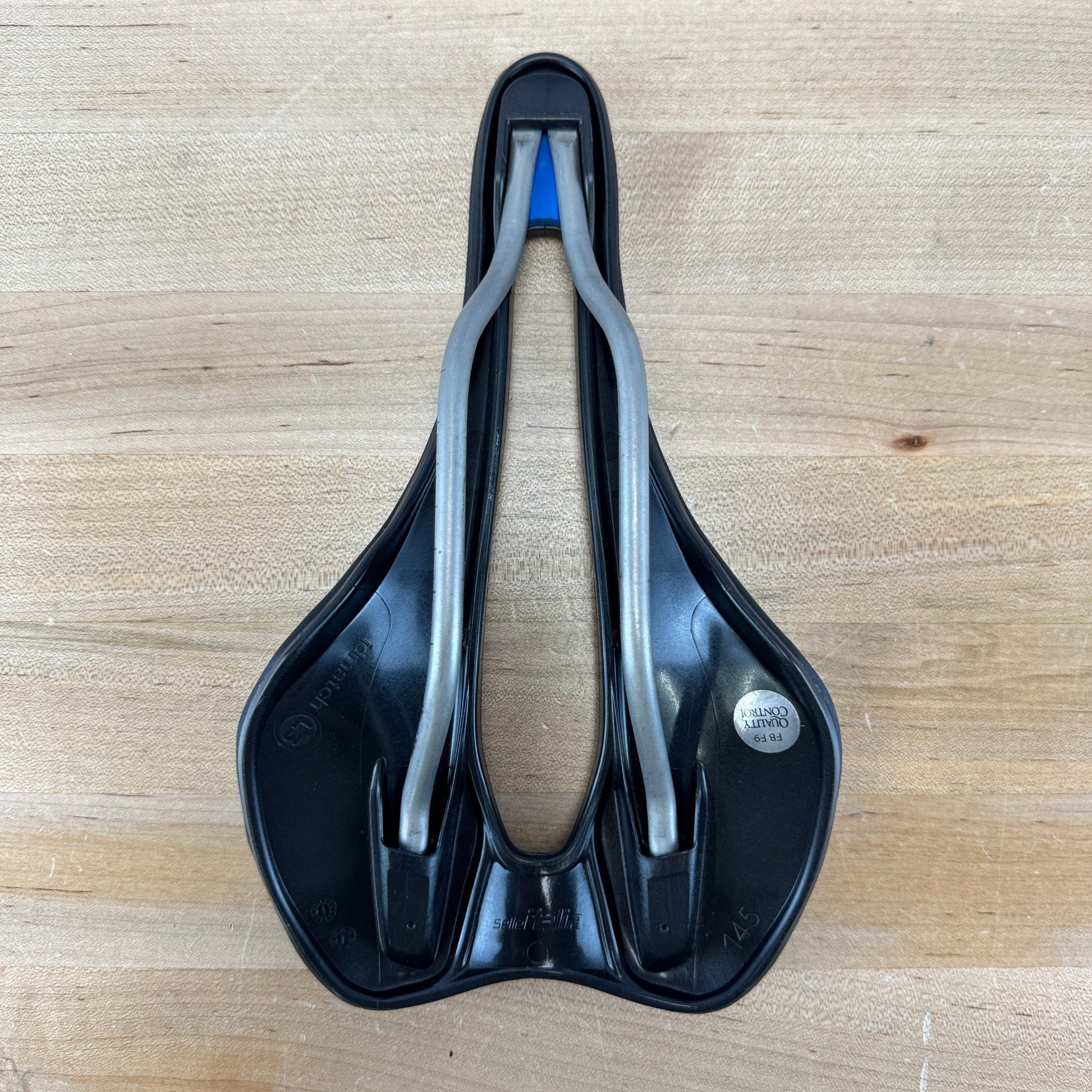 Low Mile! Selle Italia SLR Boost Ti 316 Superflow 145mm Ti 316 Rails Saddle 170g