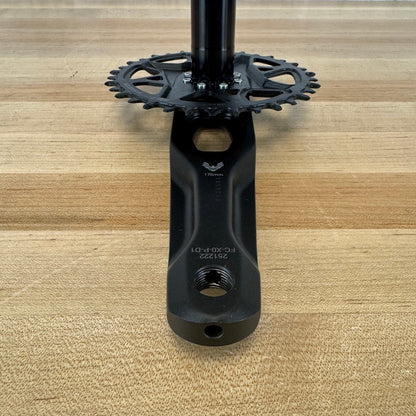 Low Mile! SRAM Eagle X0 T-Type AXS Power Meter Crankset with Chainrings
