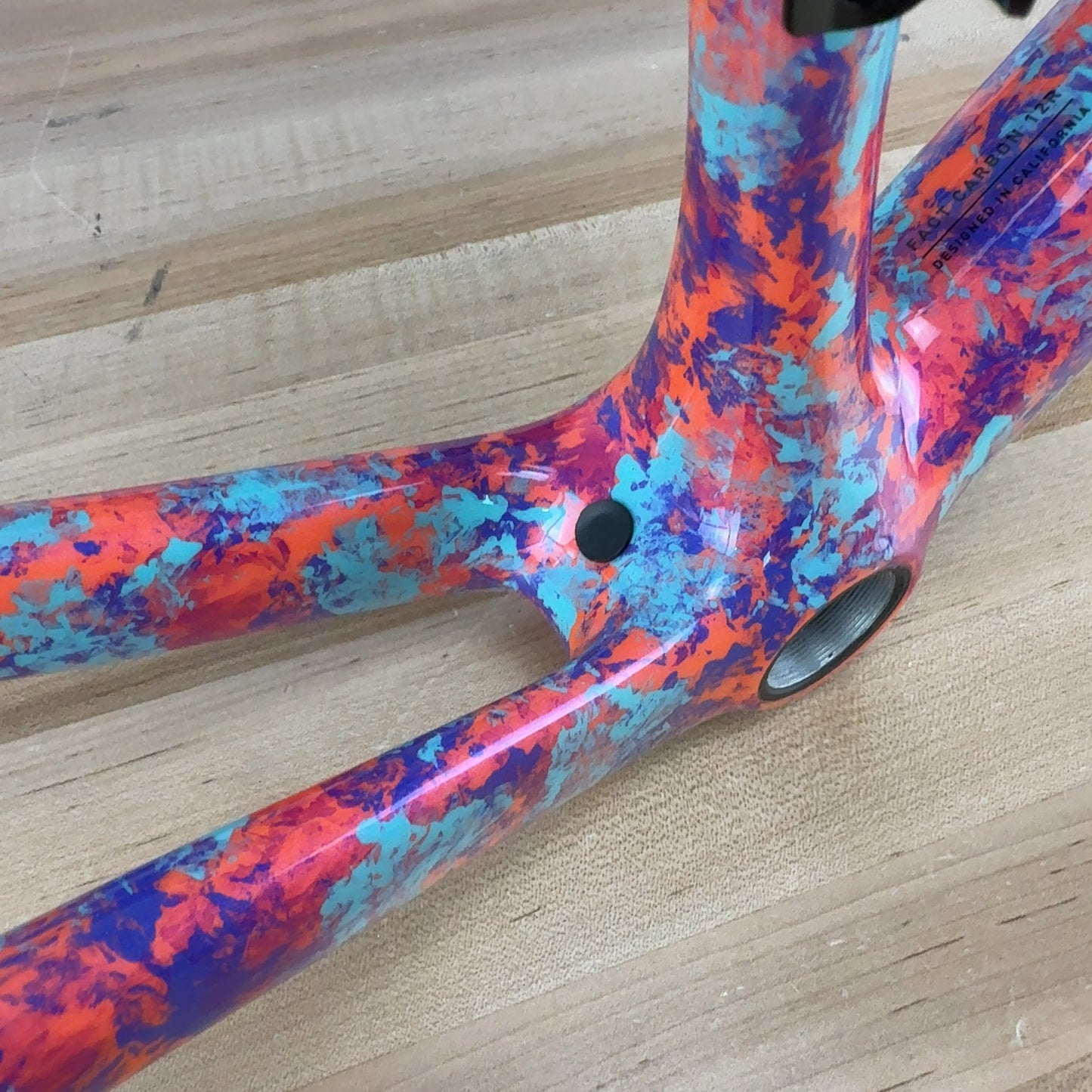 New! 2023 Specialized S-Works Tarmac SL7 58cm Gloss Marbled Lagoon Frameset