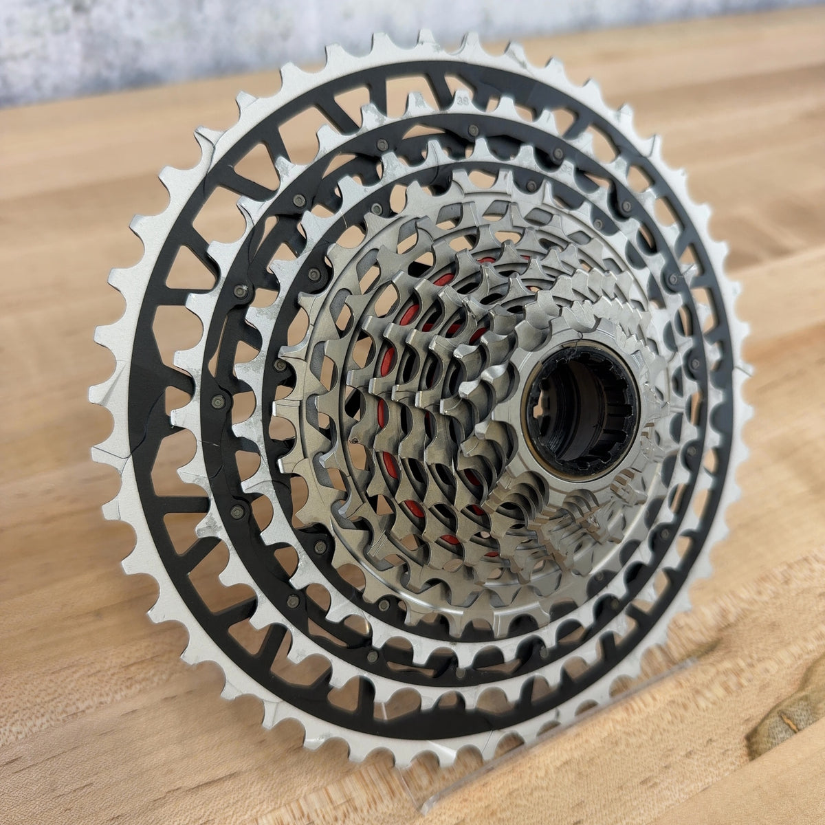 Low Mile! SRAM Red XPLR E1 XG-1391 10-46t Gravel  Bike 13-Speed Cassette 291g — photo 3 of 5