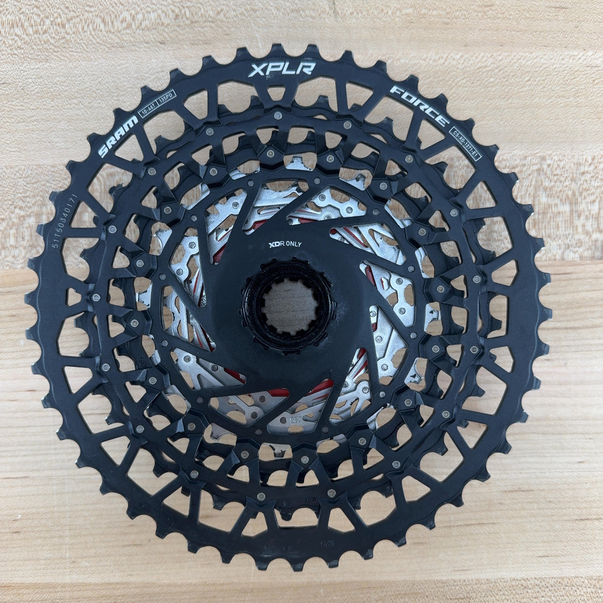 Low Mile! SRAM Force XPLR XG-1371 10-46t 13-Speed Gravel bike Cassette 348g — photo 5 of 5