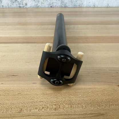MCFK Carbon Straight 27.2mm x 320mm Light Weight Zero Offset Bike Seatpost 130g