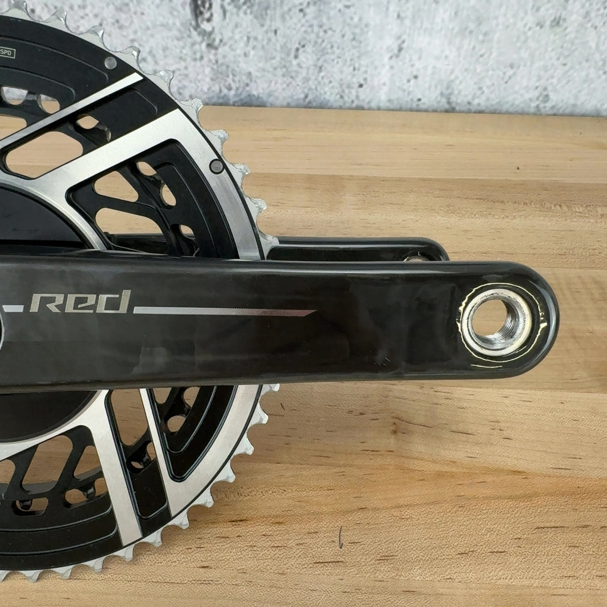 Low Mile! SRAM Red AXS Power Meter E1 50/37t 165mm Crankset