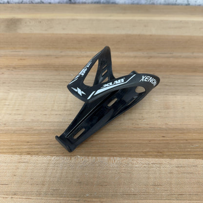 Light Use! Xlab Xenon Black Single Carbon Bike Water Bottle Cage 39g