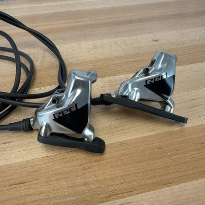 SRAM Red AXS D1 12-Speed Shifters w/ Red D1 Disc Brake Calipers 560g