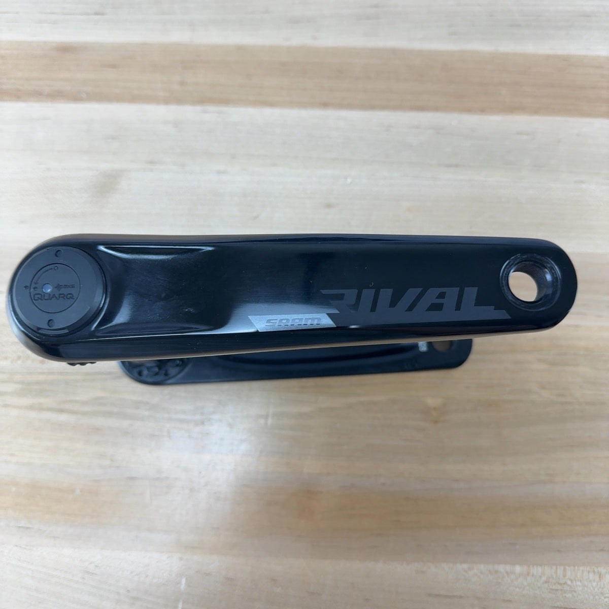 Light Use! SRAM Rival AXS D1 Quarq Power Meter 165mm Alloy Crank Arm Assembly