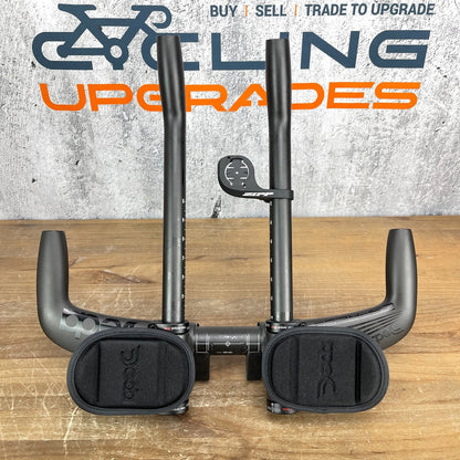 Deda Elementi Espresso TT Carbon 40cm Basebar 31.8mm + J-Bend Extensions TT/Triathlon