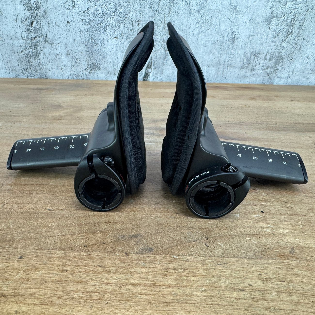 Deda Elementi Espresso TT/Tri Handlebar Arm Pads Carbon Tower 252g