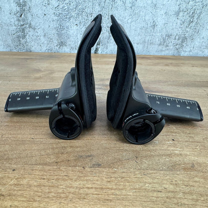 Deda Elementi Espresso TT/Tri Handlebar Arm Pads Carbon Tower 252g