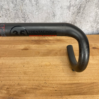 Deda Trentacinque SuperLeggera 44cm (42cm C-C) 35mm Carbon Handlebar 200g
