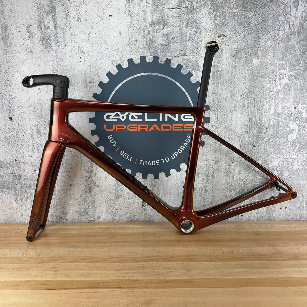 Low Mile! 2025 Enve Melee V1 54cm Poison Apple Disc Brake Carbon Frameset 2070g — photo 3 of 15