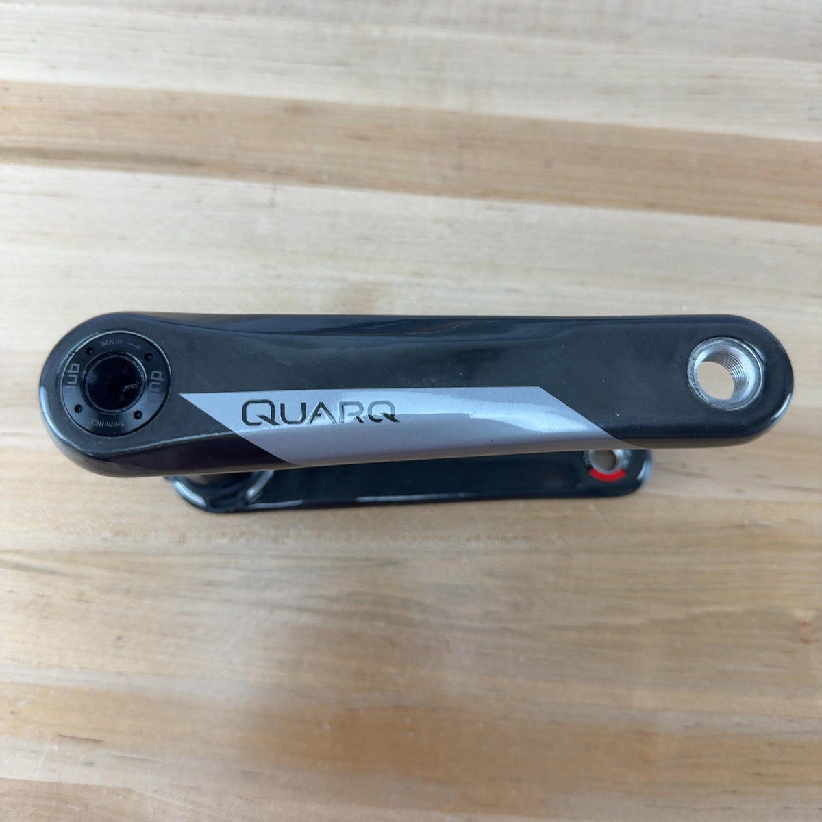 Low Mile! SRAM Quarq DUB 165mm Carbon Bike Crank Arm Assembly 468g