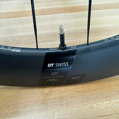 DT Swiss ARC 1100 Dicut 62 Carbon Tubeless Disc Wheelset 700c DT 180 Hubs