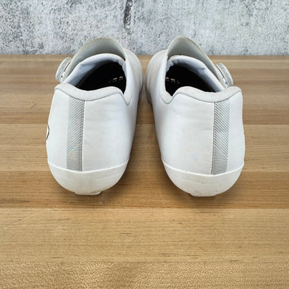 Low Mile! Shimano SH-RC703 White EU 45.5 Road 3-Bolt Boa White Cycling Shoes